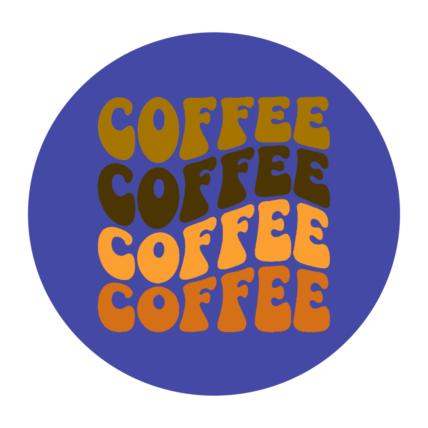 Coffee Coffee Acrylic Coaster