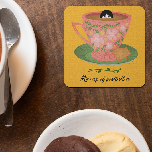 Positivitea Acrylic Coaster