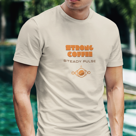 Strong Coffee Unisex 100% Supima Cotton T-Shirt